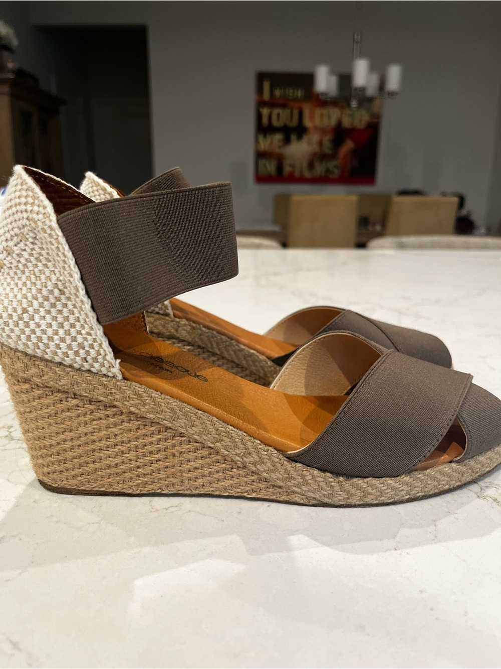 Andre Assous Erika Wedge Espadrille Sandals